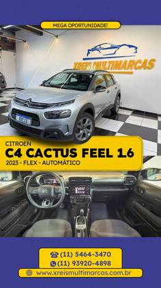 CITROËN C4 CACTUS 1.6 VTI 120 FLEX FEEL EAT6 CITROËN C4 CACTUS 1.6 VTI 120 FLEX FEEL EAT6